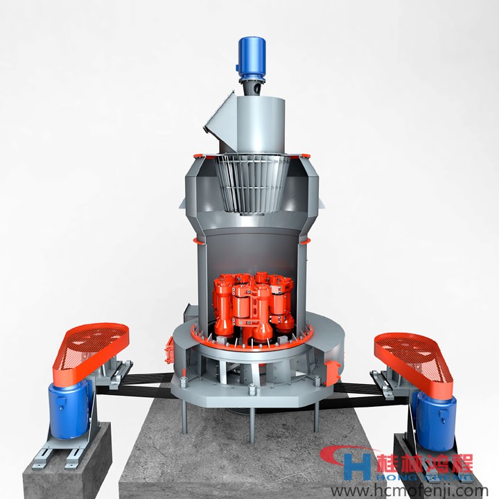 桂林鴻程磨粉機，雷蒙磨粉機升級版， HC1700縱擺磨粉機